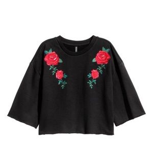 Embroidered top